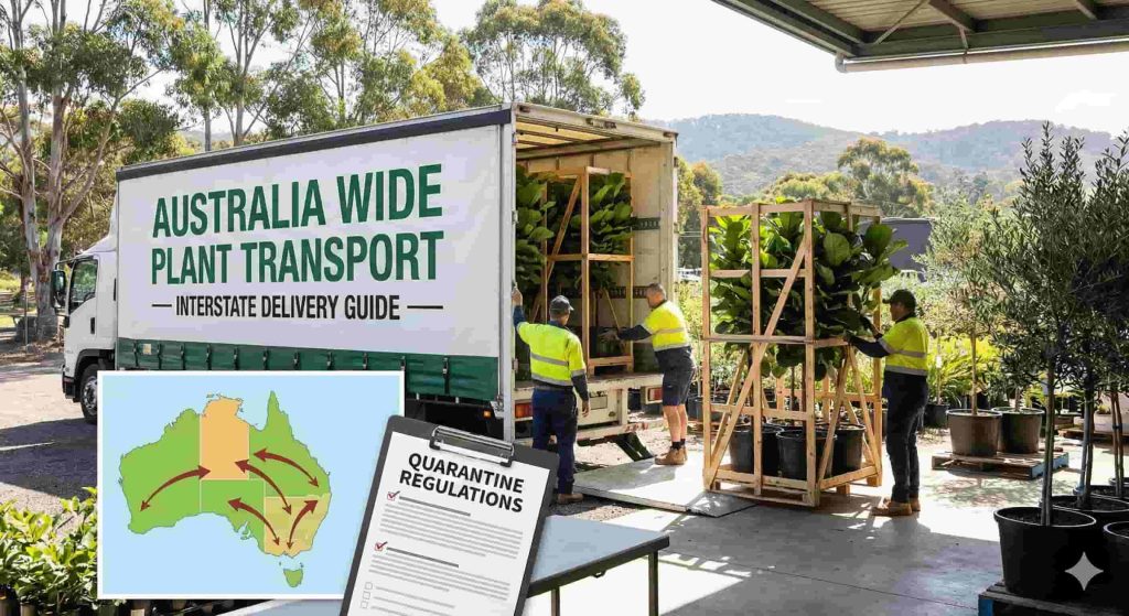 plant delivery Australia with Freeman Freightlines